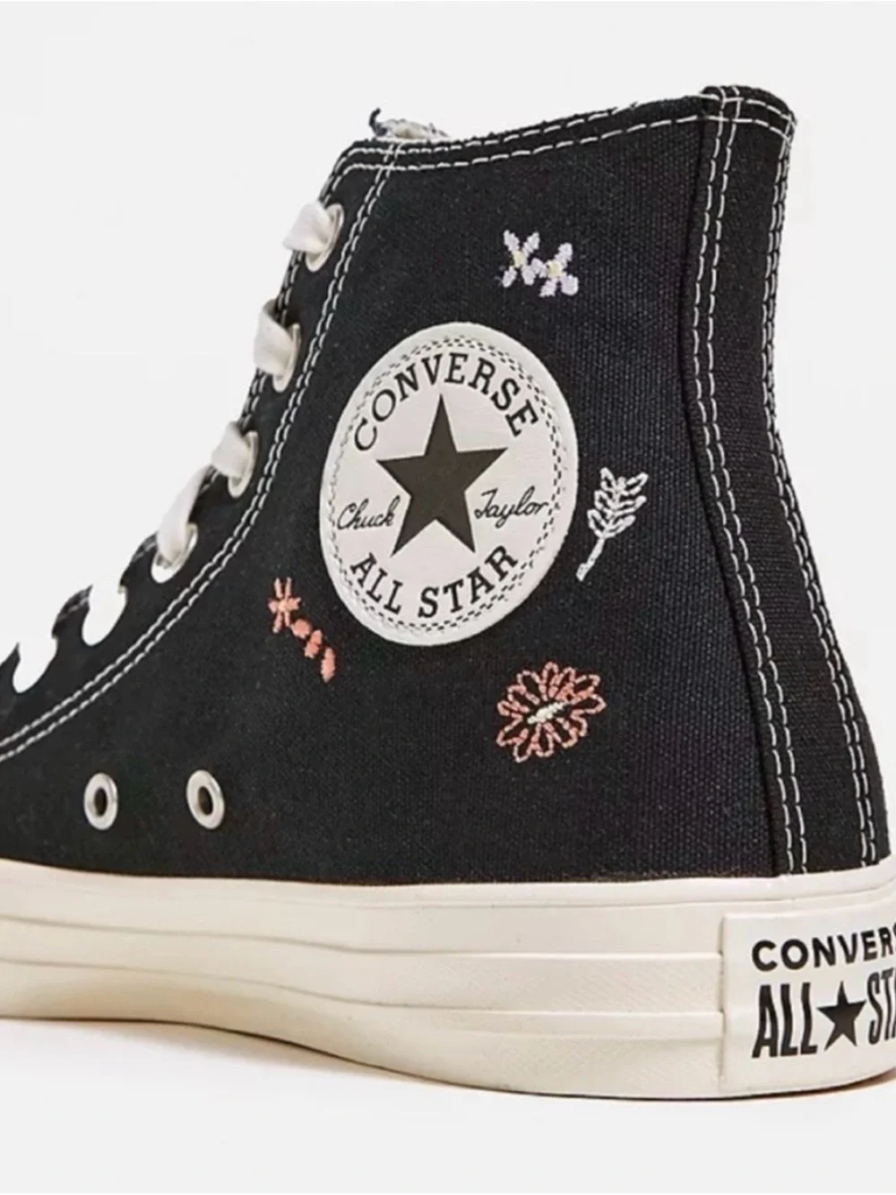 CONVERSE • Black/White Chuck Taylor All-Star Things To Grow High-Top Sneakers,